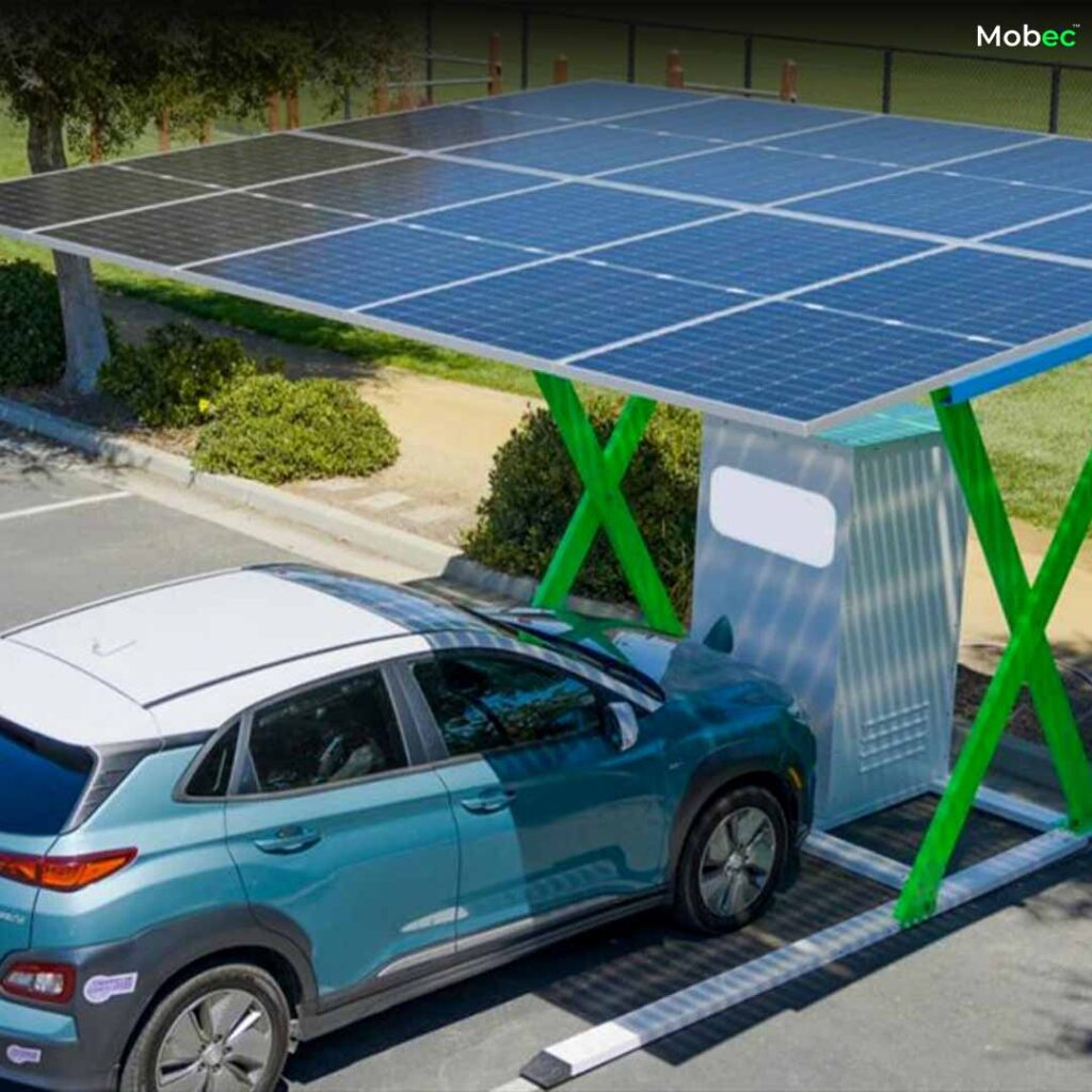 MCAAS electric vehicle charging station - the epitome of smart and efficient charging solutions.