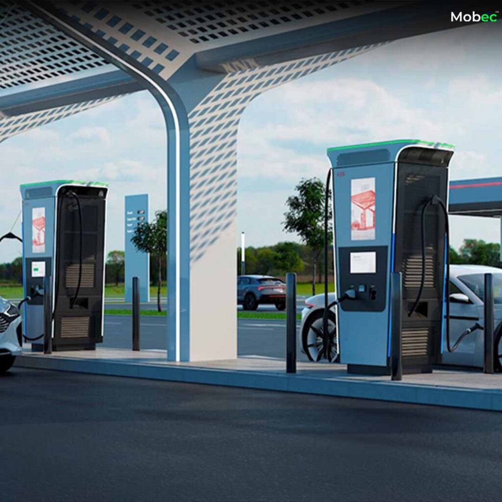 Efficient and accessible electric vehicle charging with MCAAS Charging Stations, revolutionizing sustainable transportation.
