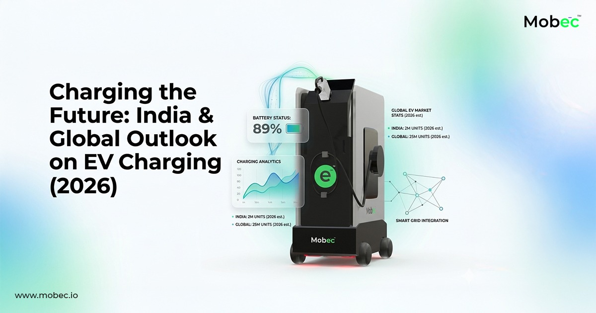 EV charging infrastructure growth across India and global markets in 2026.