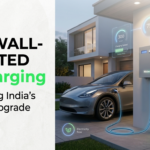 Wall mounted EV charging