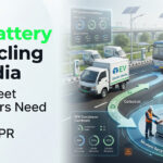 EV battery recycling in India