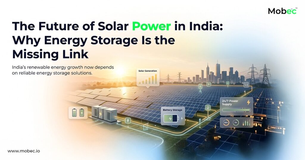 India’s solar future needs more than generation — it needs smarter energy storage. ☀️🔋 Efficient storage solutions will be key to reliable, sustainable, and uninterrupted clean energy in the years ahead.