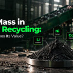 Black mass in battery recycling