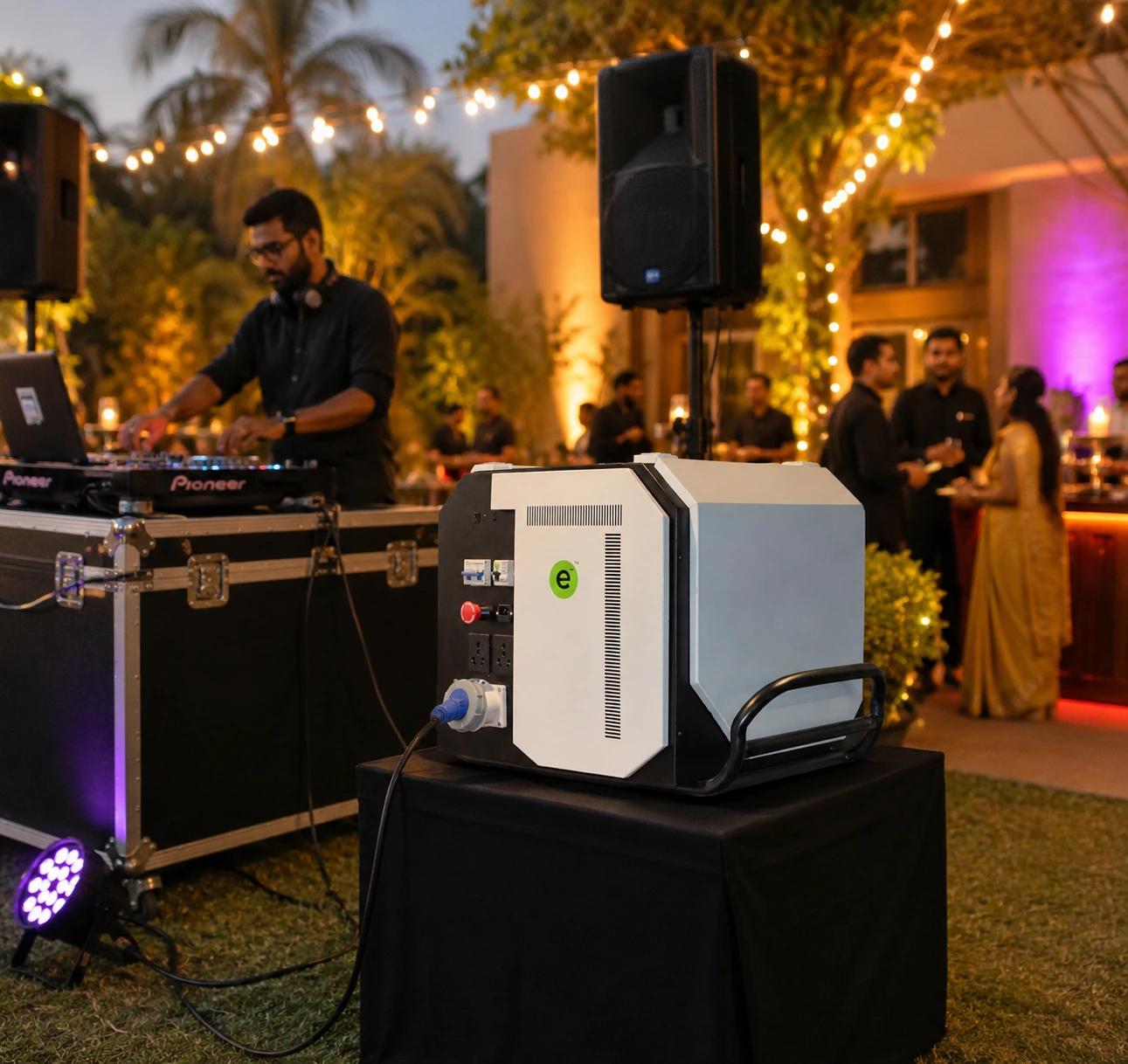 Portable battery backup system for home and commercial use