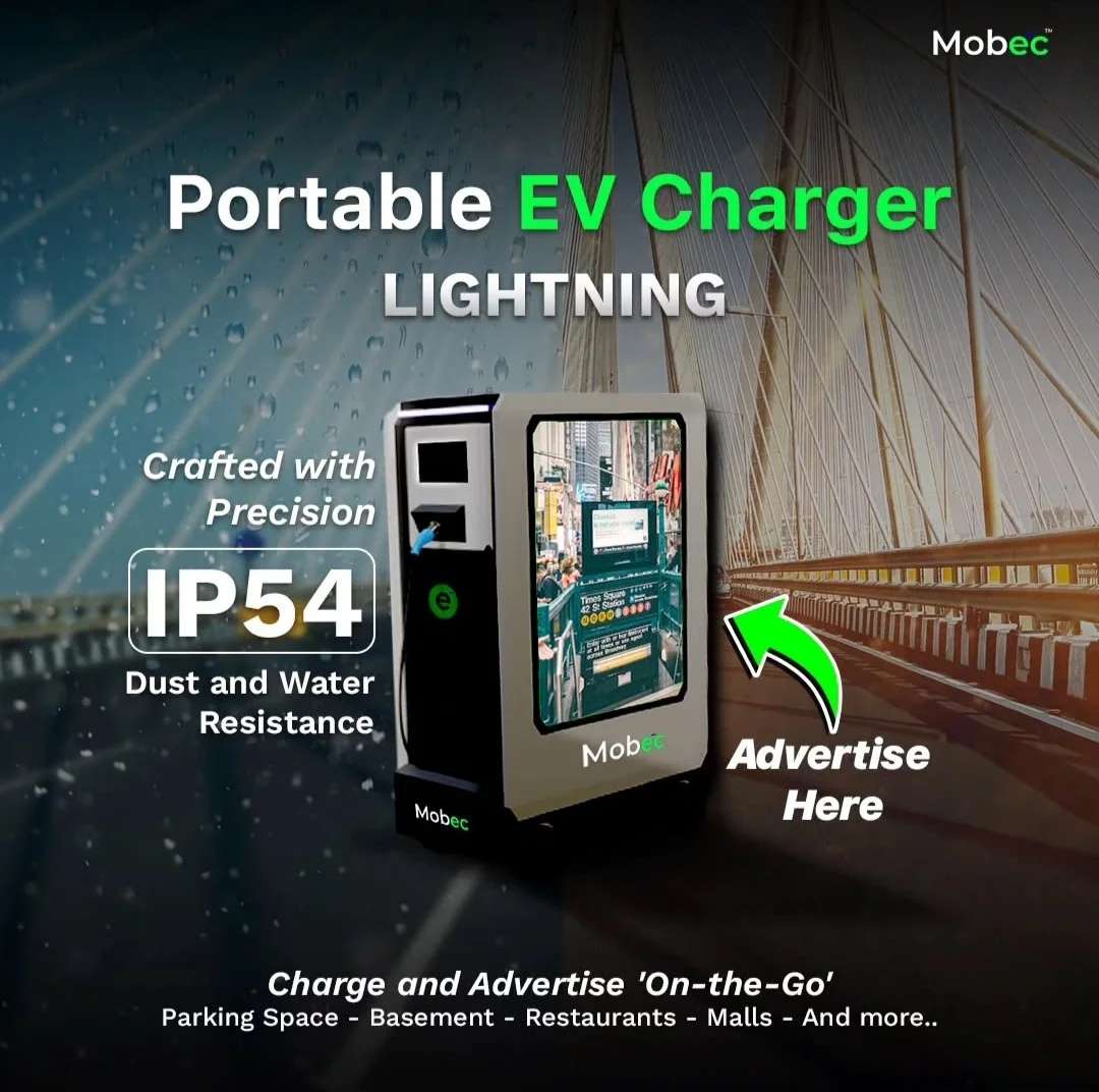 Lightning portable EV charger